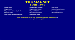 Desktop Screenshot of magnets.friardale.co.uk